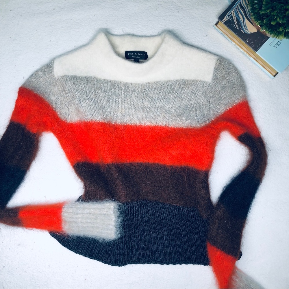 Rag & Bone Cropped Warm Stylish Sweater